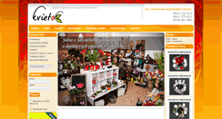Desktop Screenshot of kvietok.com